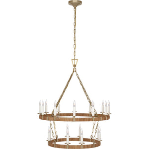 Darlana Medium Two Tier Chandelier - Visual Comfort Ceiling Lights
