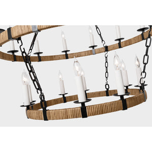 Darlana Medium Two Tier Chandelier - Visual Comfort Ceiling Lights