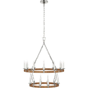 Darlana Medium Two Tier Chandelier - Visual Comfort Ceiling Lights