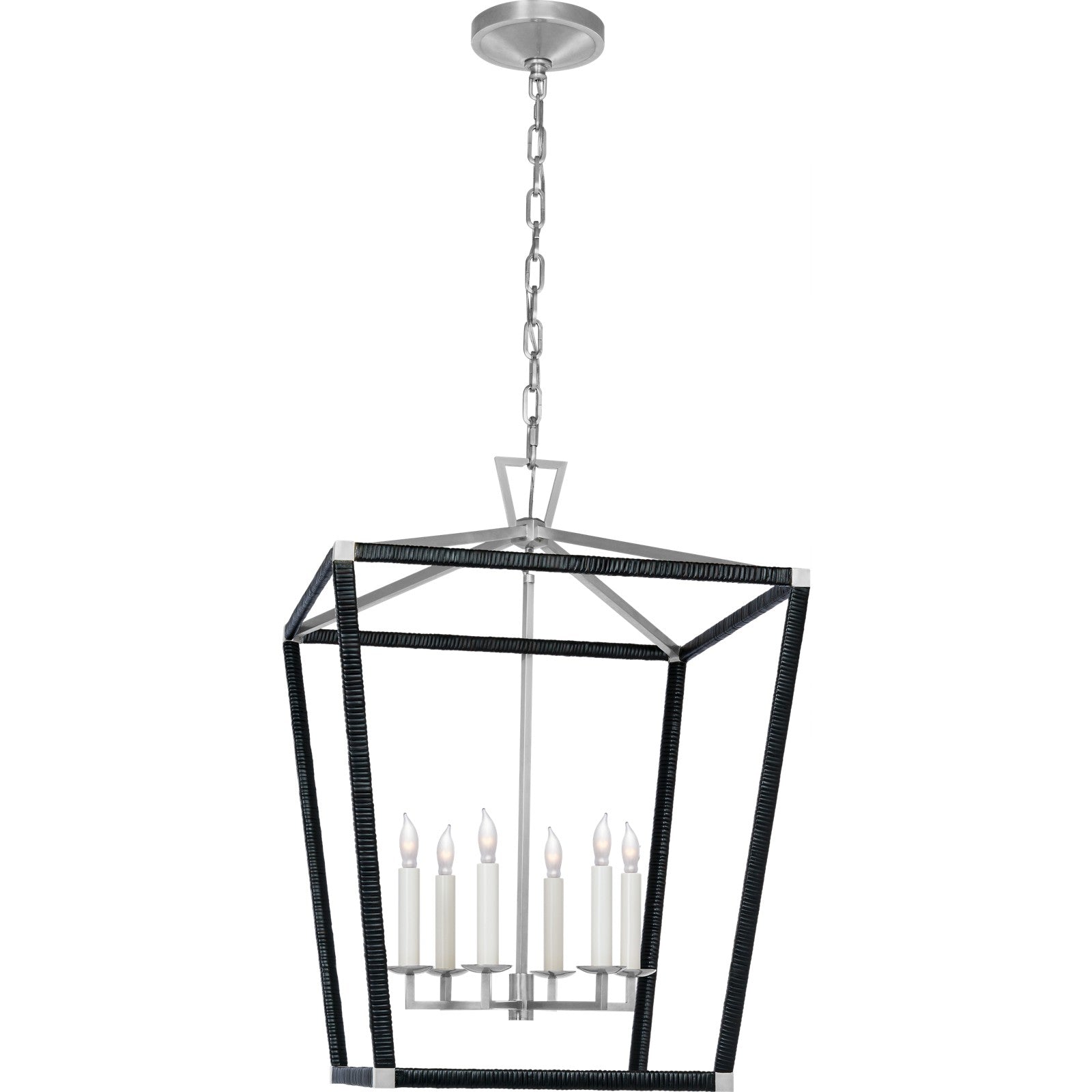 Darlana Large Wrapped Lantern - Visual Comfort Ceiling Lights