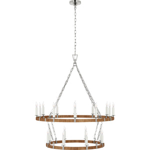 Darlana Large Two Tier Chandelier - Visual Comfort Ceiling Lights
