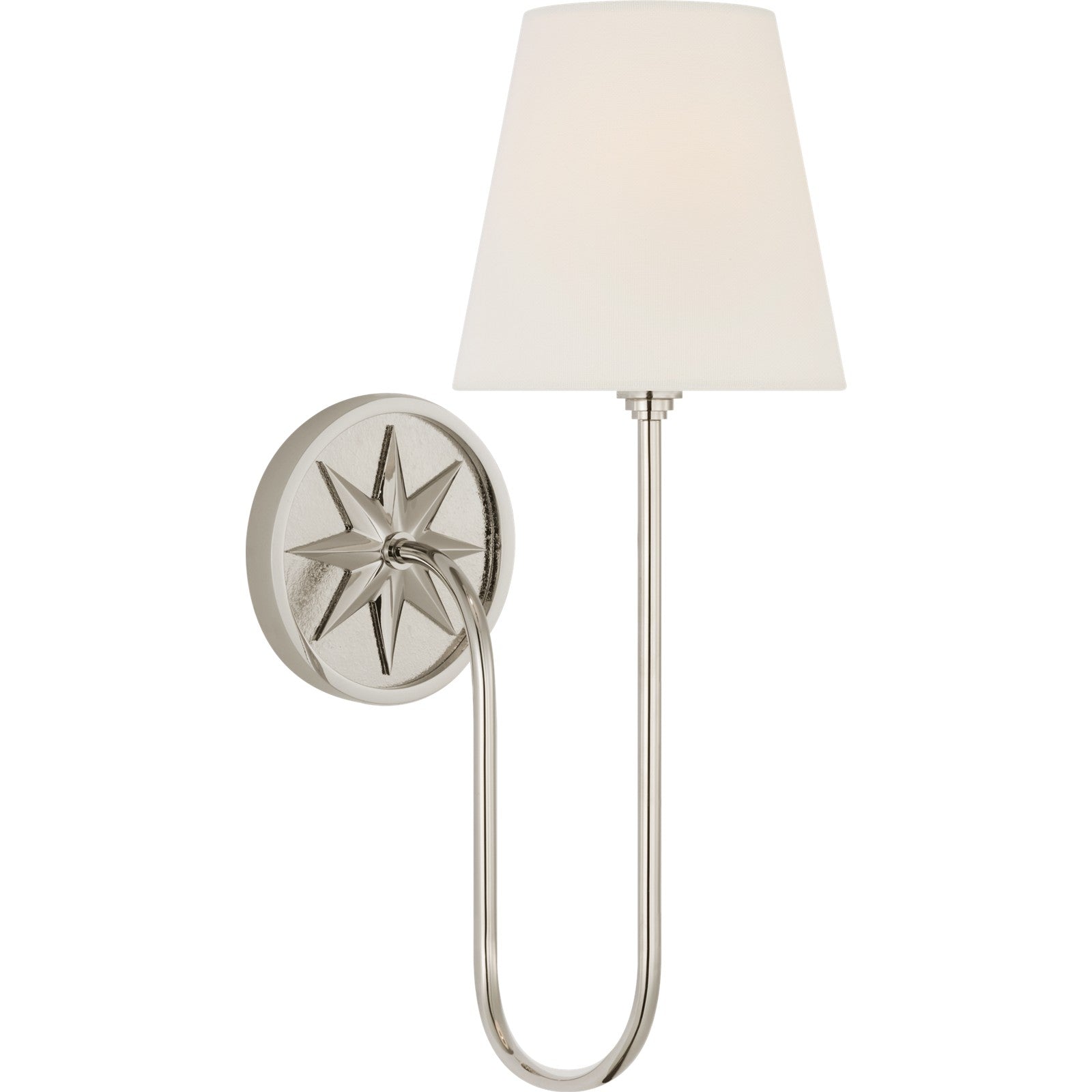 Polaris 17" Single Sconce - Visual Comfort Wall Lights