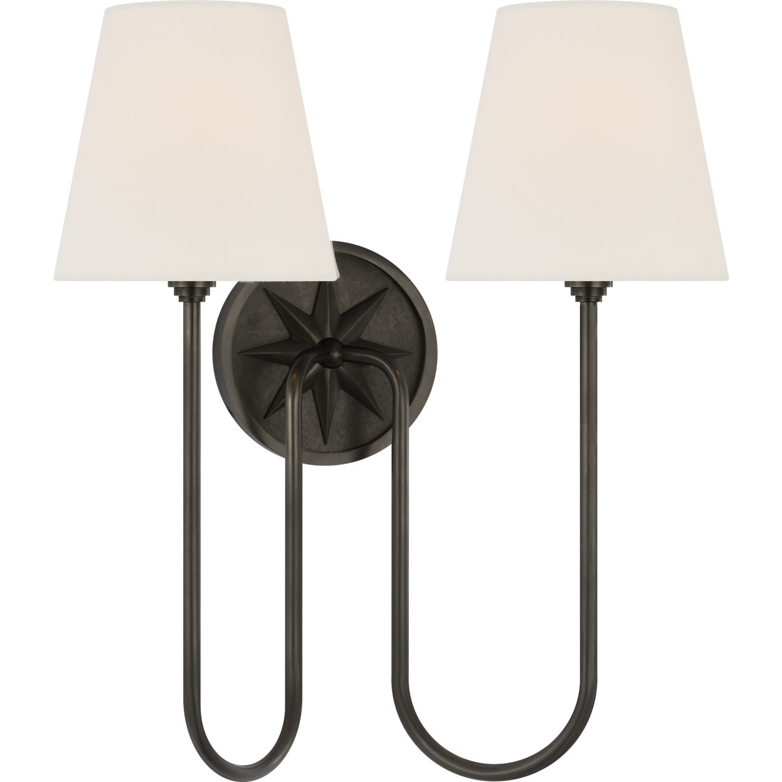 Polaris 17" Double Sconce - Visual Comfort Wall Lights