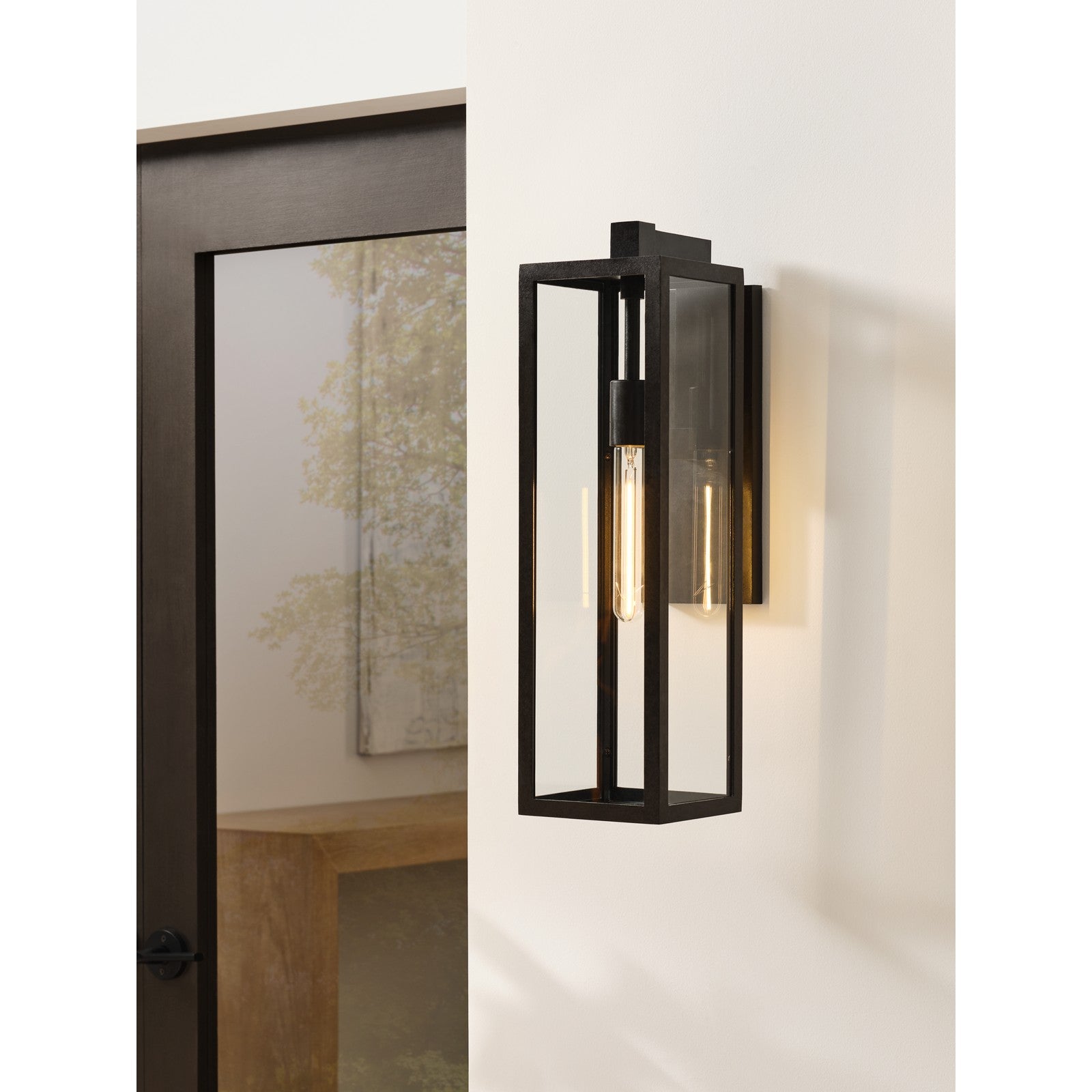Fresno Framed Long Sconce - Visual Comfort Outdoor Lighting