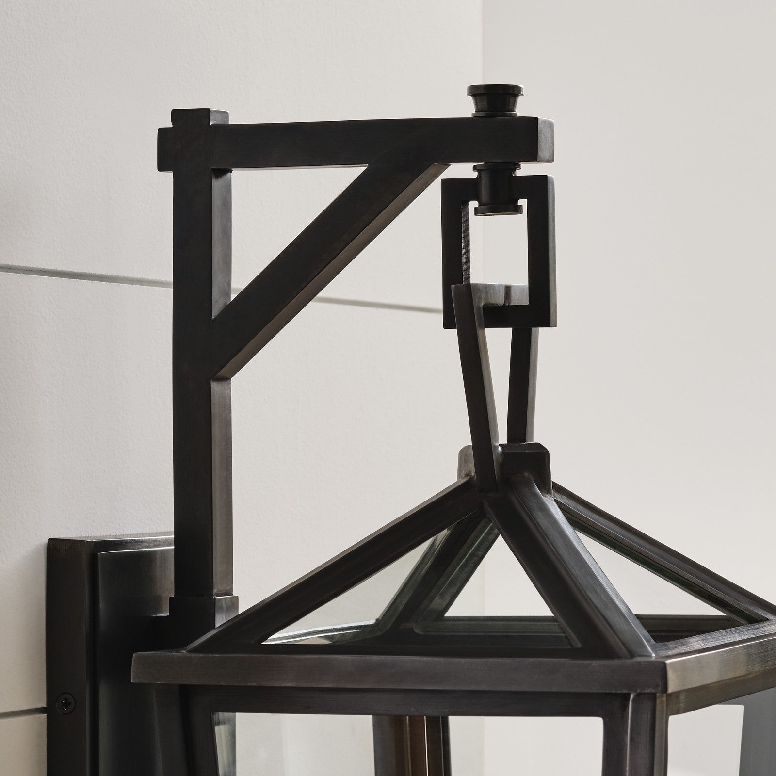 Darlana Small Tall Bracketed Wall Lantern - Visual Comfort Outdoor Lighting