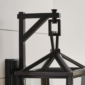 Darlana Small Tall Bracketed Wall Lantern - Visual Comfort Outdoor Lighting