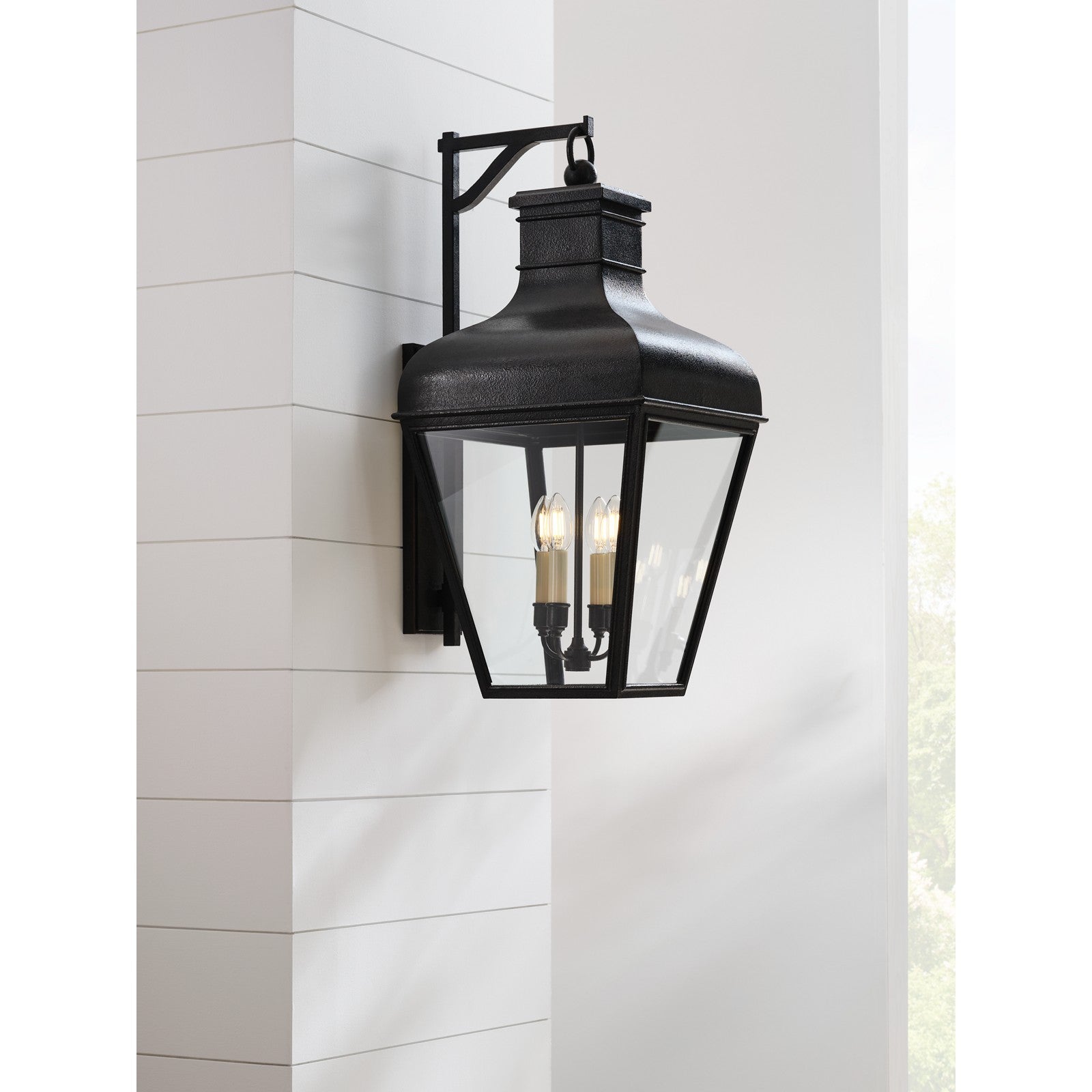 Fremont Medium Bracketed Wall Lantern - Visual Comfort Outdoor Lighting