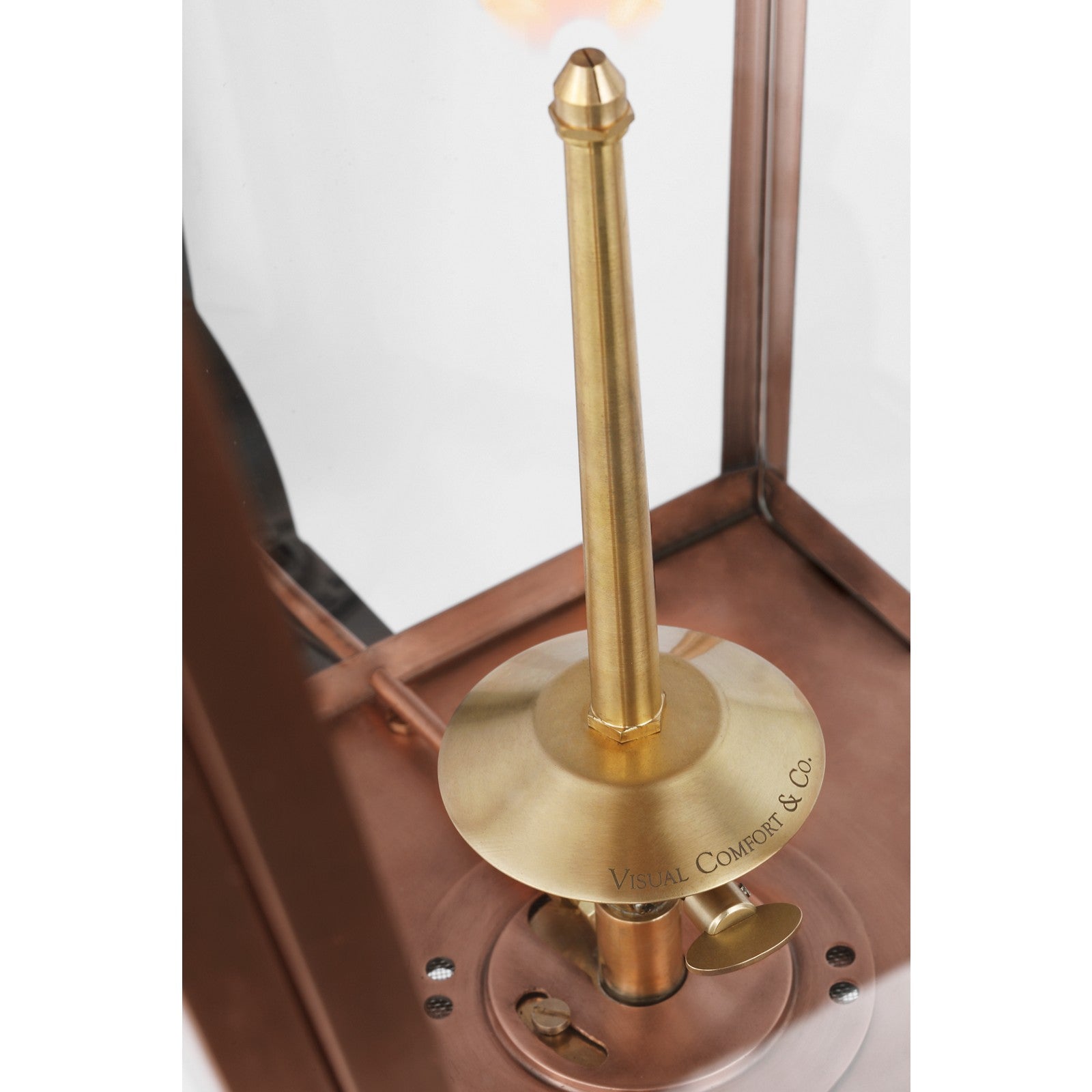 Albermarle Large Bracketed Gas Wall Lantern - Visual Comfort Outdoor Lighting