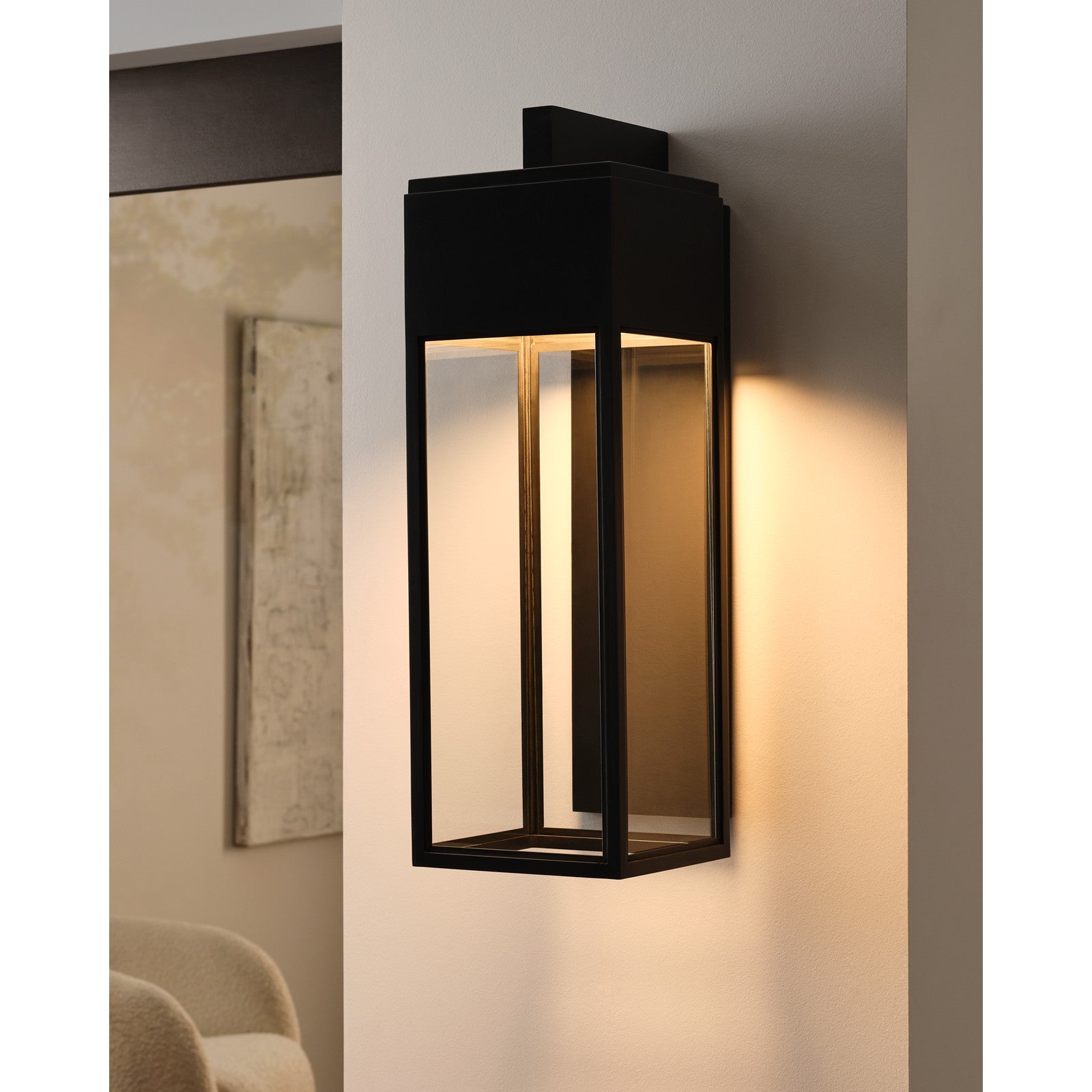 Irvine Large Bracketed Wall Lantern - Visual Comfort Outdoor Lighting