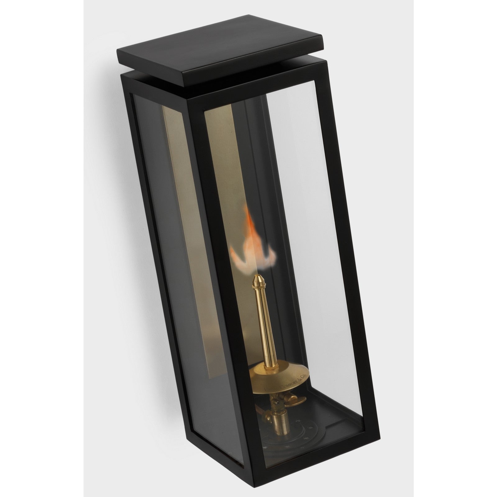 Fresno Medium 3/4 Gas Wall Lantern - Visual Comfort Outdoor Lighting