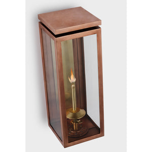 Fresno Medium 3/4 Gas Wall Lantern - Visual Comfort Outdoor Lighting