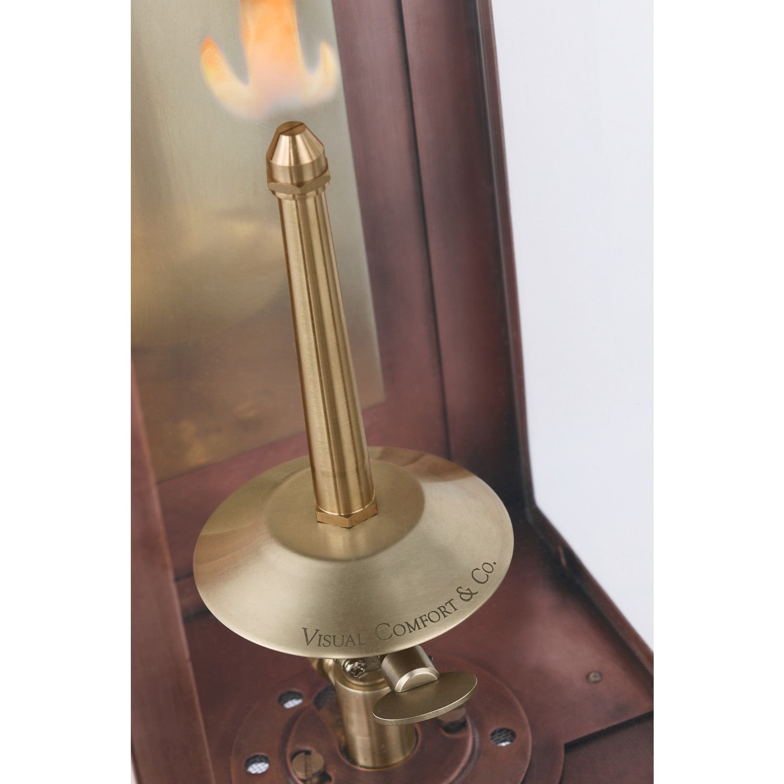 Fresno Medium 3/4 Gas Wall Lantern - Visual Comfort Outdoor Lighting