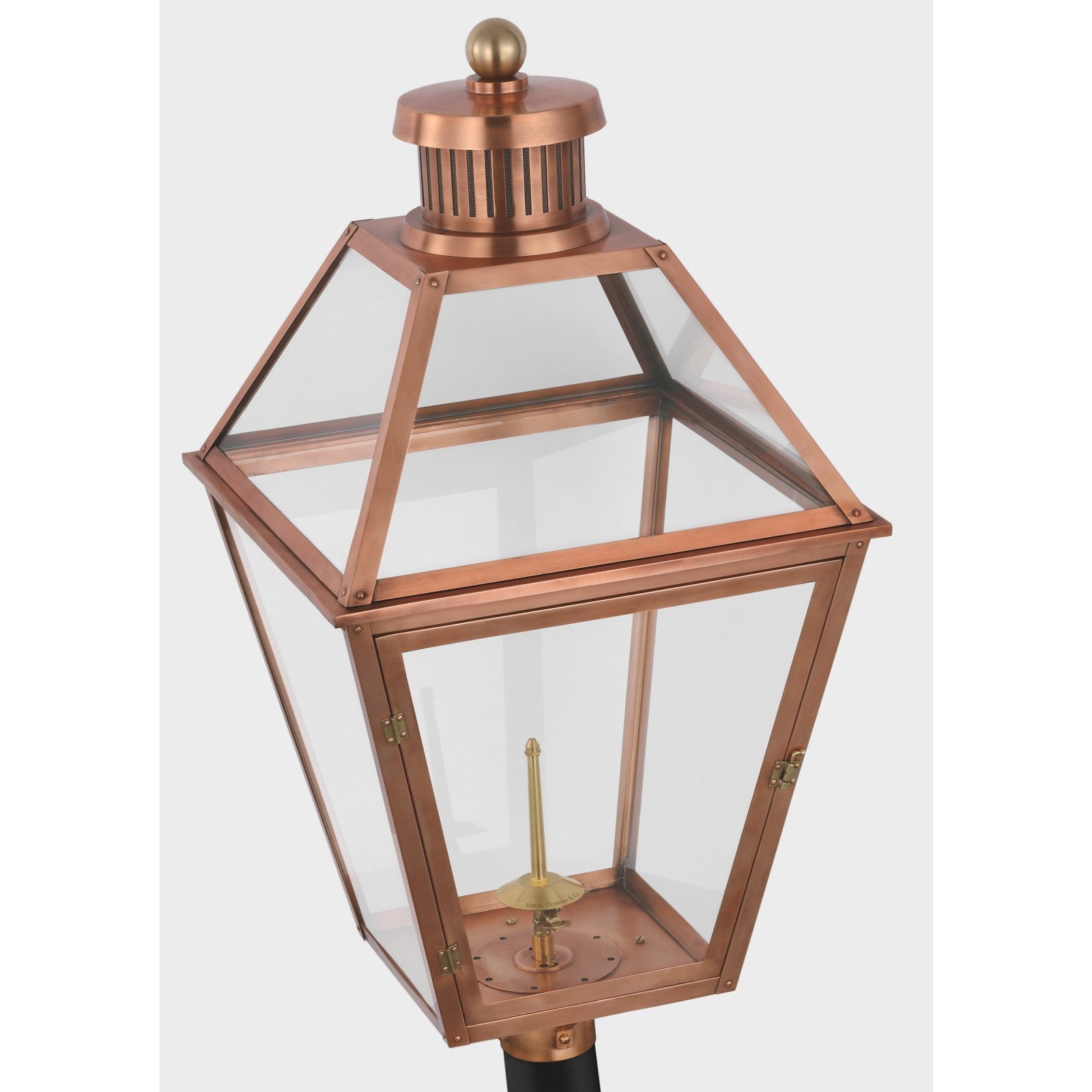 Stratford Gas Post Light - Visual Comfort Outdoor Lighting