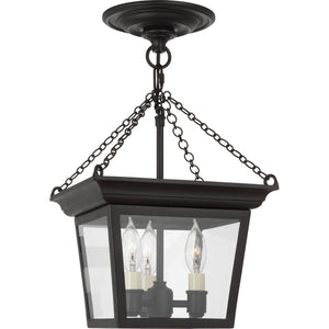 Cornice Semi-Flush Lantern - Visual Comfort Ceiling Lights