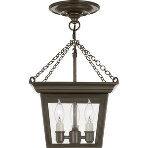 Cornice Semi-Flush Lantern - Visual Comfort Ceiling Lights