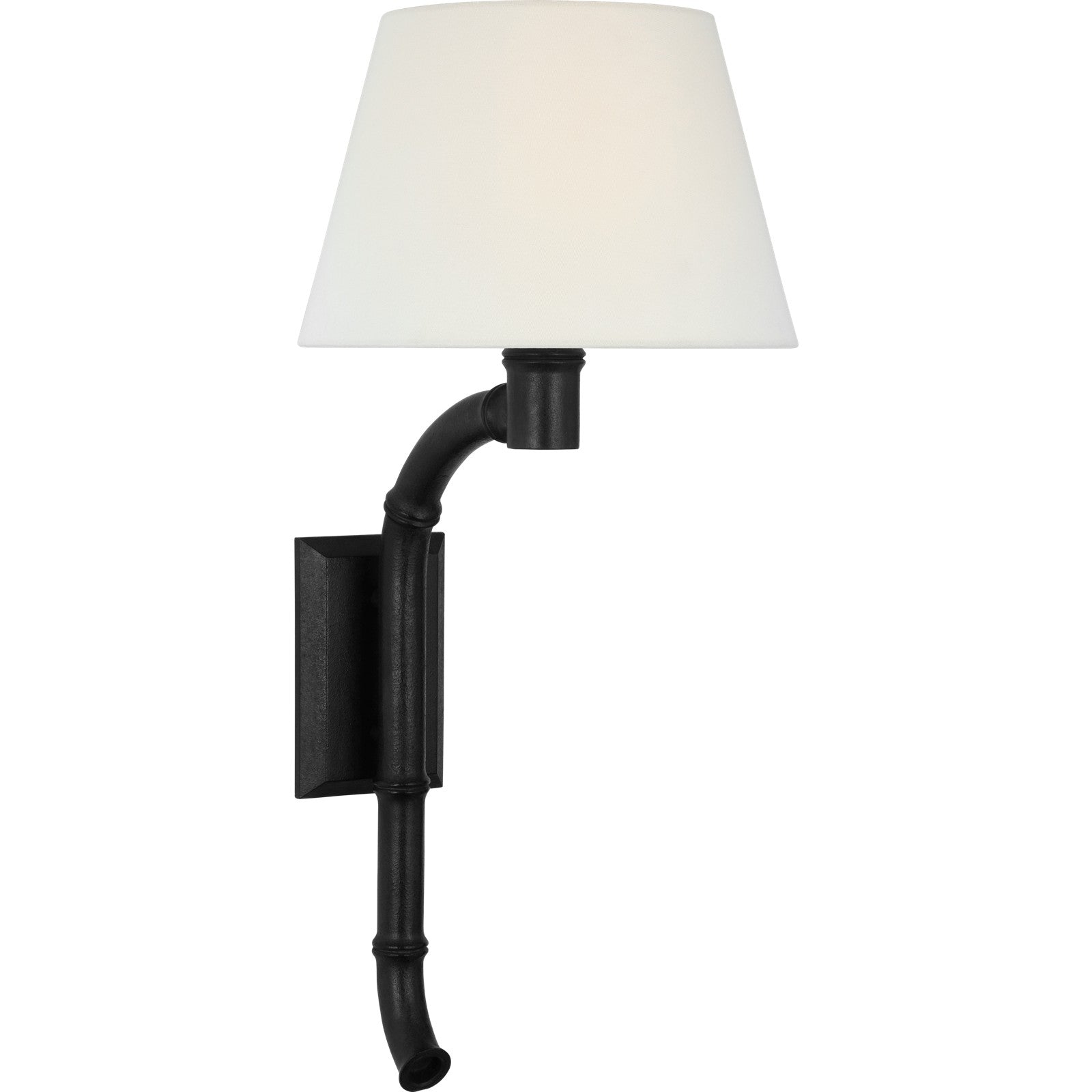 Alana 27" Curved Tail Sconce - Visual Comfort Wall Lights