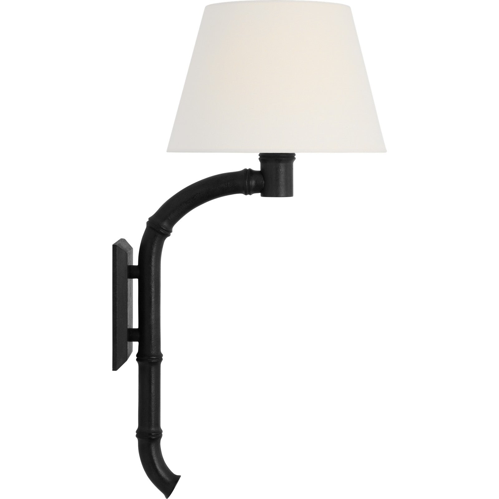 Alana 27" Curved Tail Sconce - Visual Comfort Wall Lights