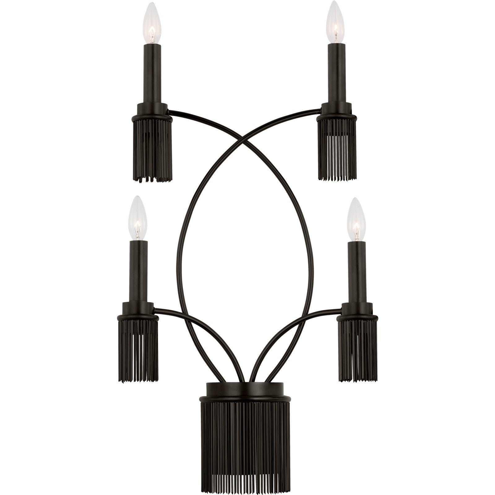 Sutton 4-Light Sconce - Visual Comfort Wall Lights