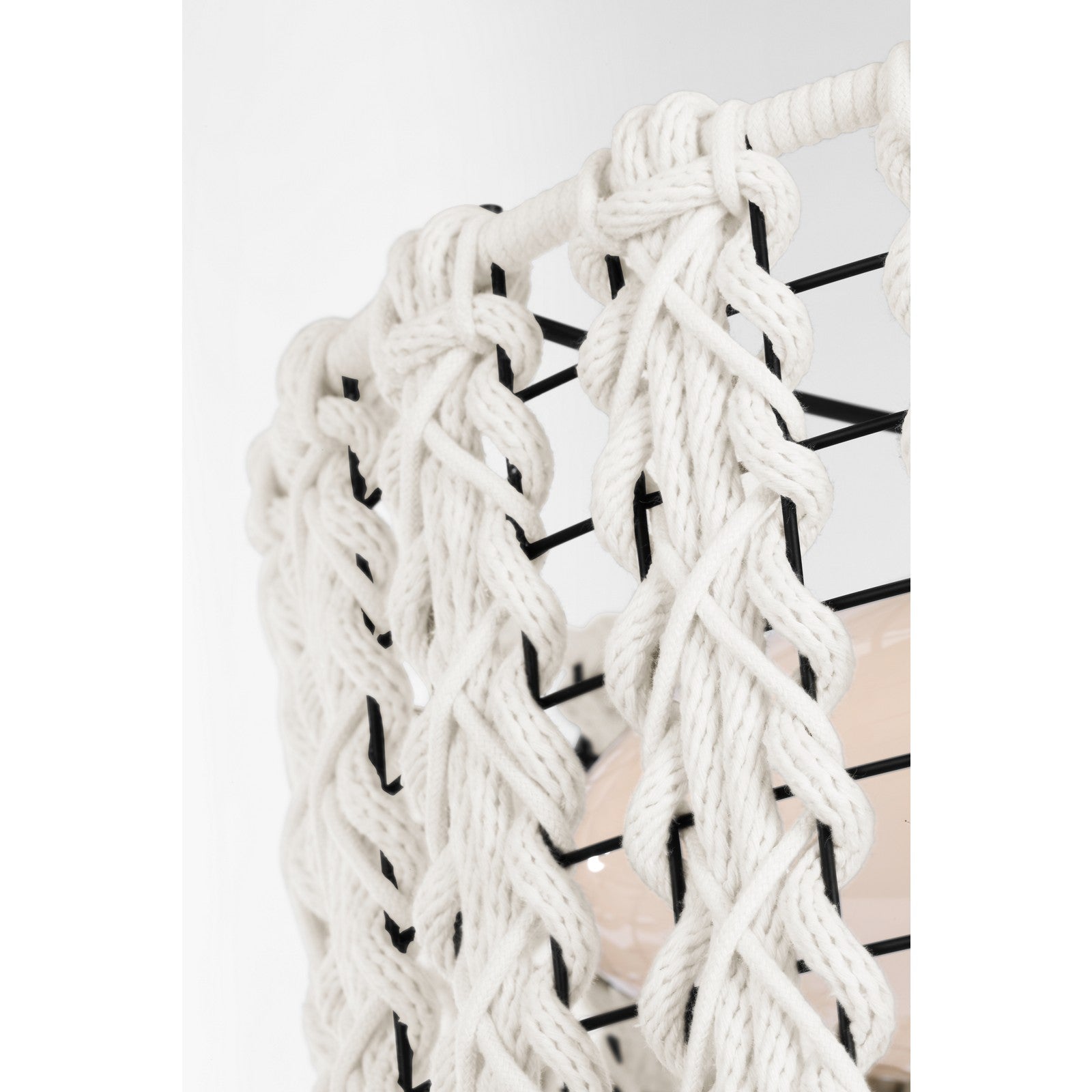 Catania 17" Braided Flush Mount - Visual Comfort Ceiling Lights