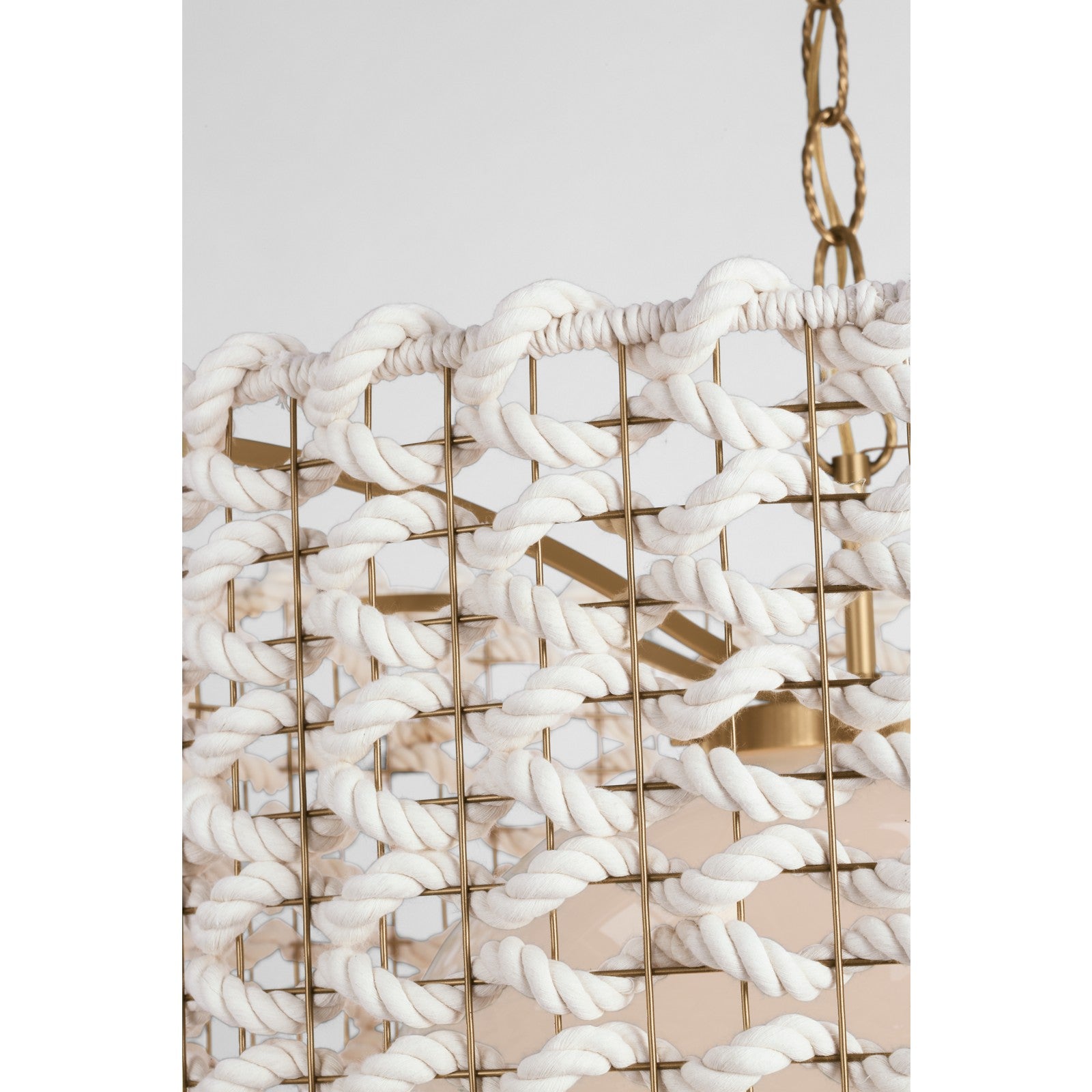 Catania 30" Woven Hanging Shade - Visual Comfort Ceiling Lights