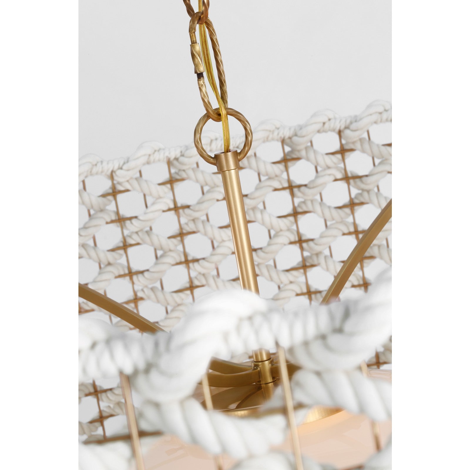 Catania 40" Woven Hanging Shade - Visual Comfort Ceiling Lights