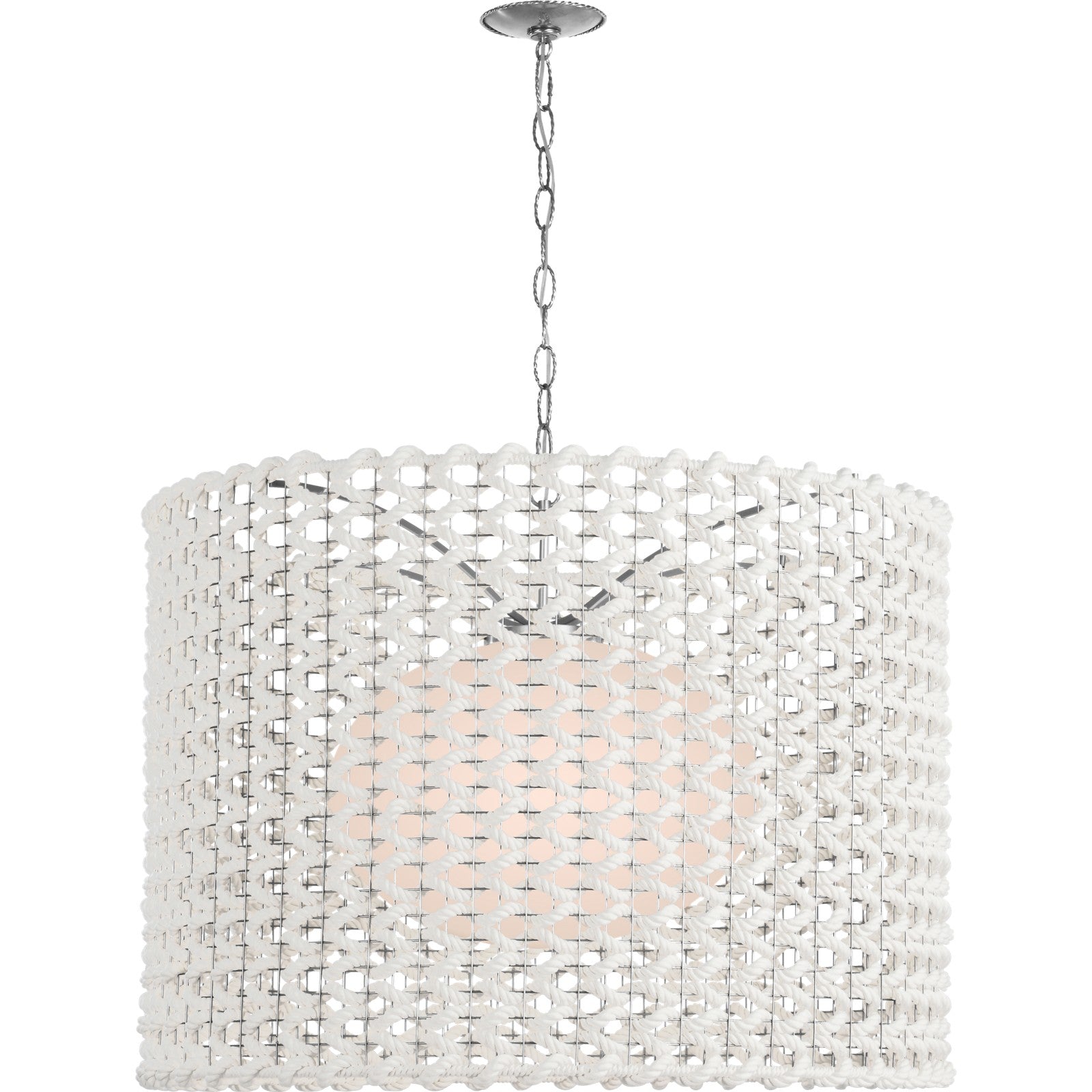 Catania 40" Woven Hanging Shade - Visual Comfort Ceiling Lights
