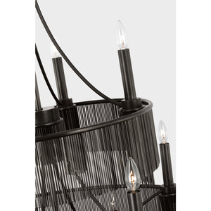 Sutton 50" Three Tier Chandelier - Visual Comfort Ceiling Lights