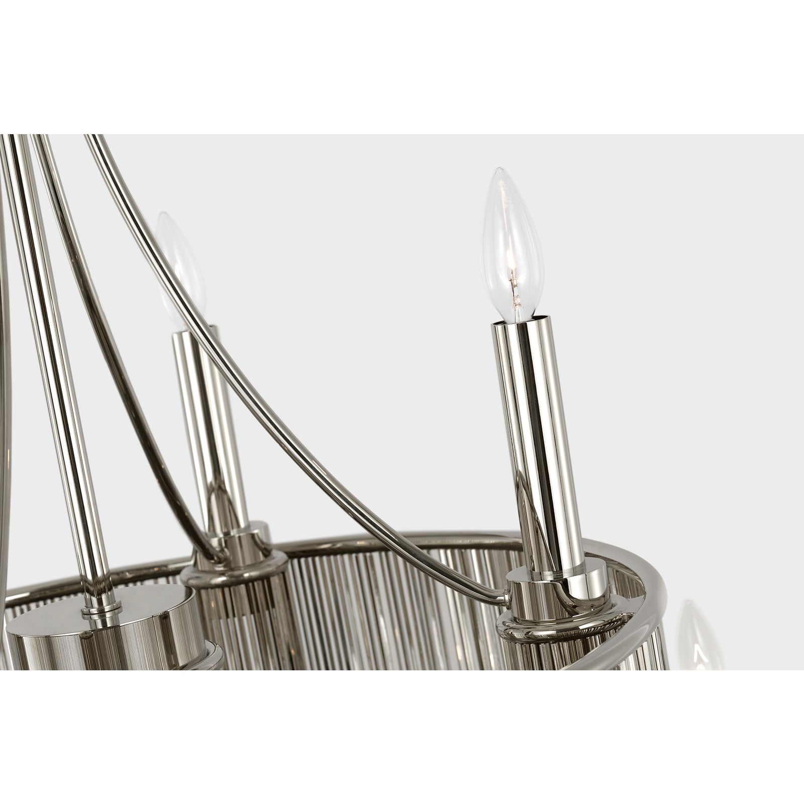 Sutton 50" Three Tier Chandelier - Visual Comfort Ceiling Lights