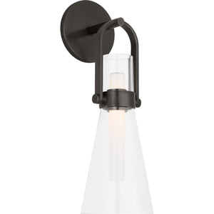 Larkin Medium Conical Bracketed Sconce - Visual Comfort Wall Lights