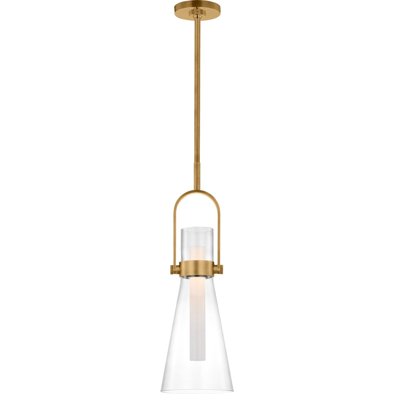 Larkin 9" Conical Pendant - Visual Comfort Ceiling Lights