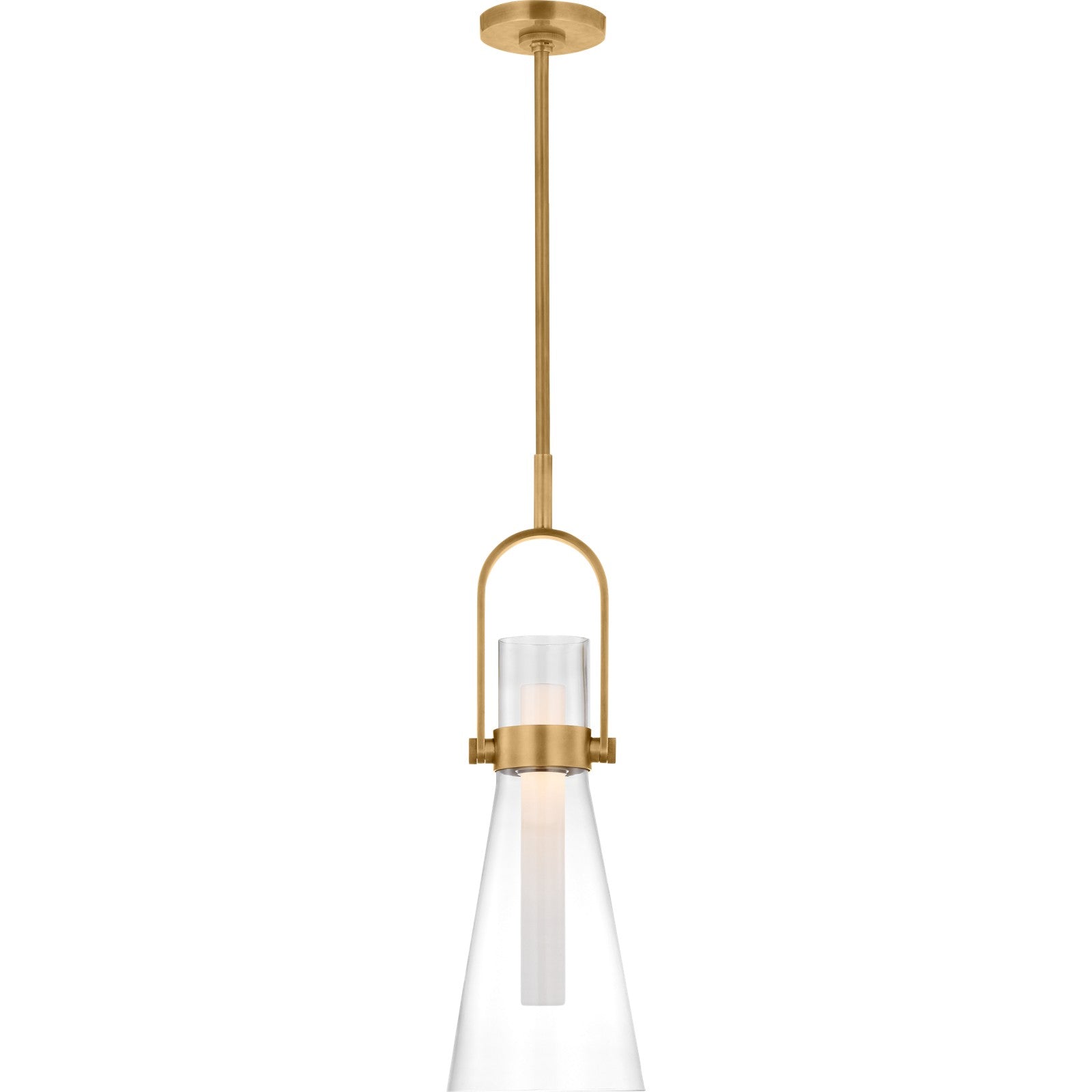 Larkin 9" Conical Pendant - Visual Comfort Ceiling Lights