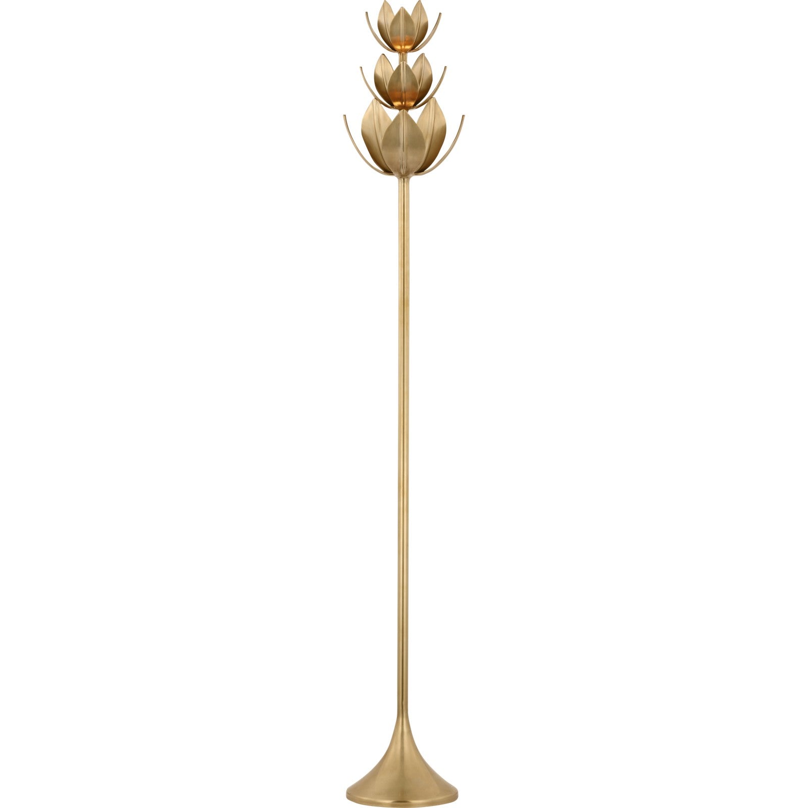Alberto 70" Floor Torchiere - Visual Comfort Floor Lamps
