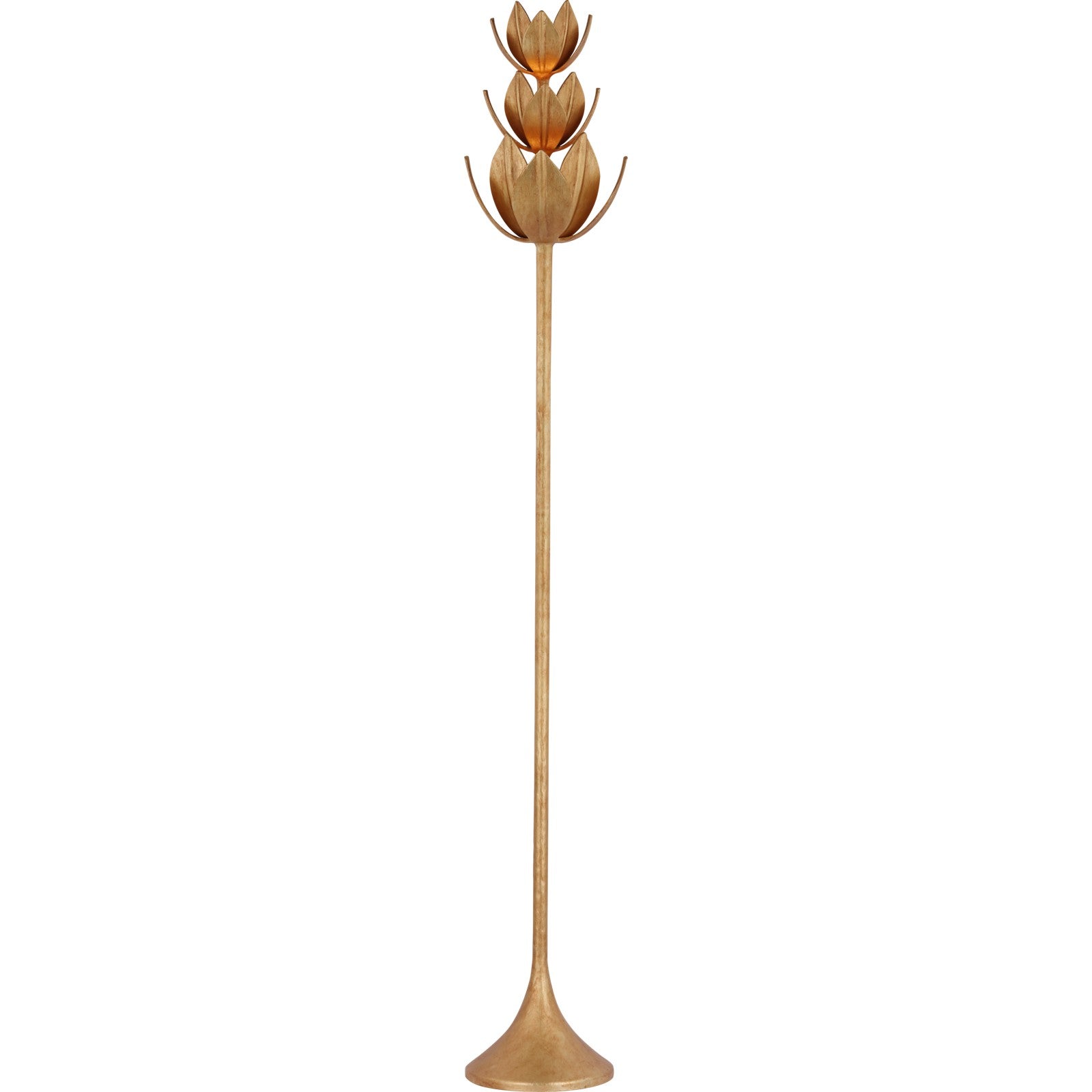 Alberto 70" Floor Torchiere - Visual Comfort Floor Lamps