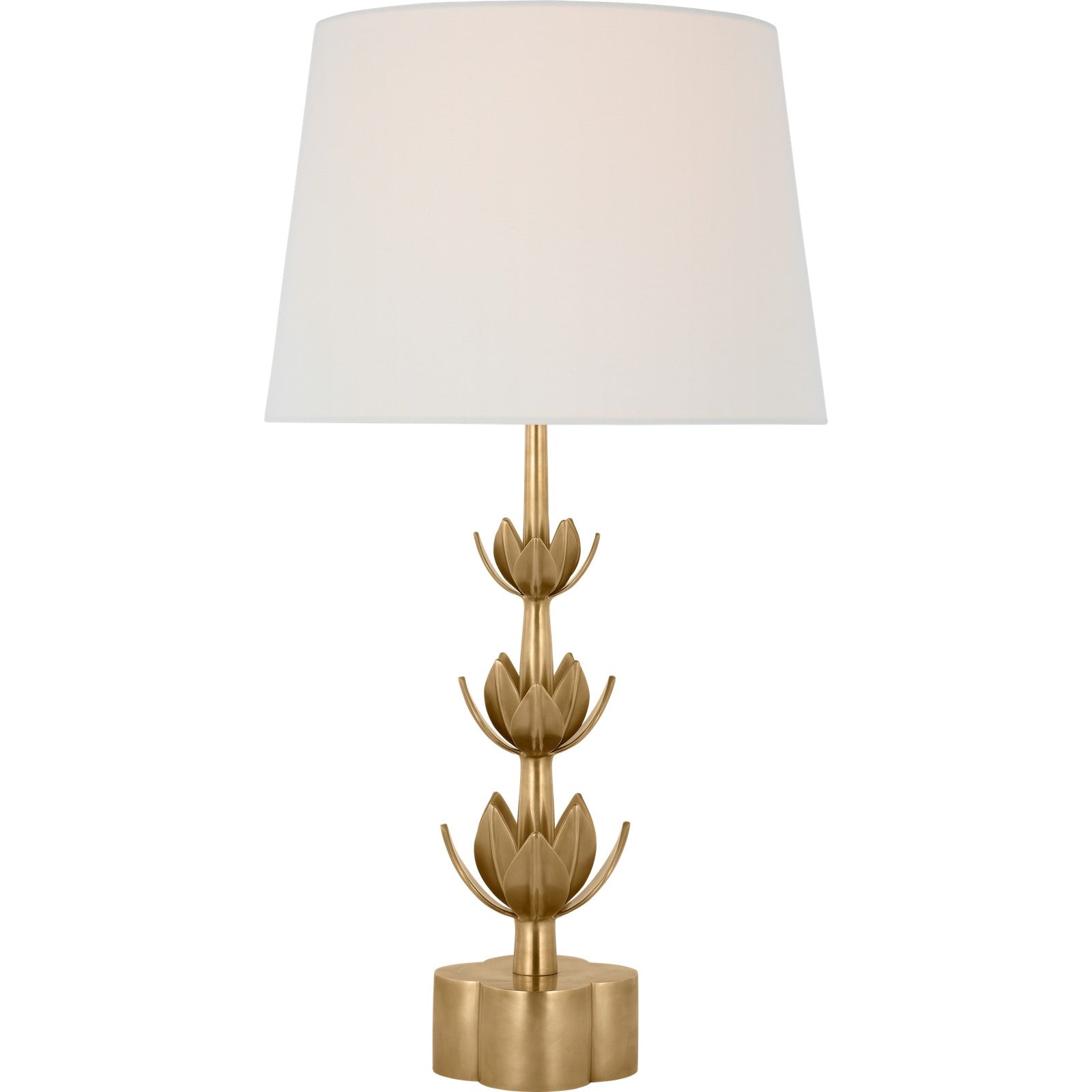 Alberto Large Triple Table Lamp - Visual Comfort Table Lamps