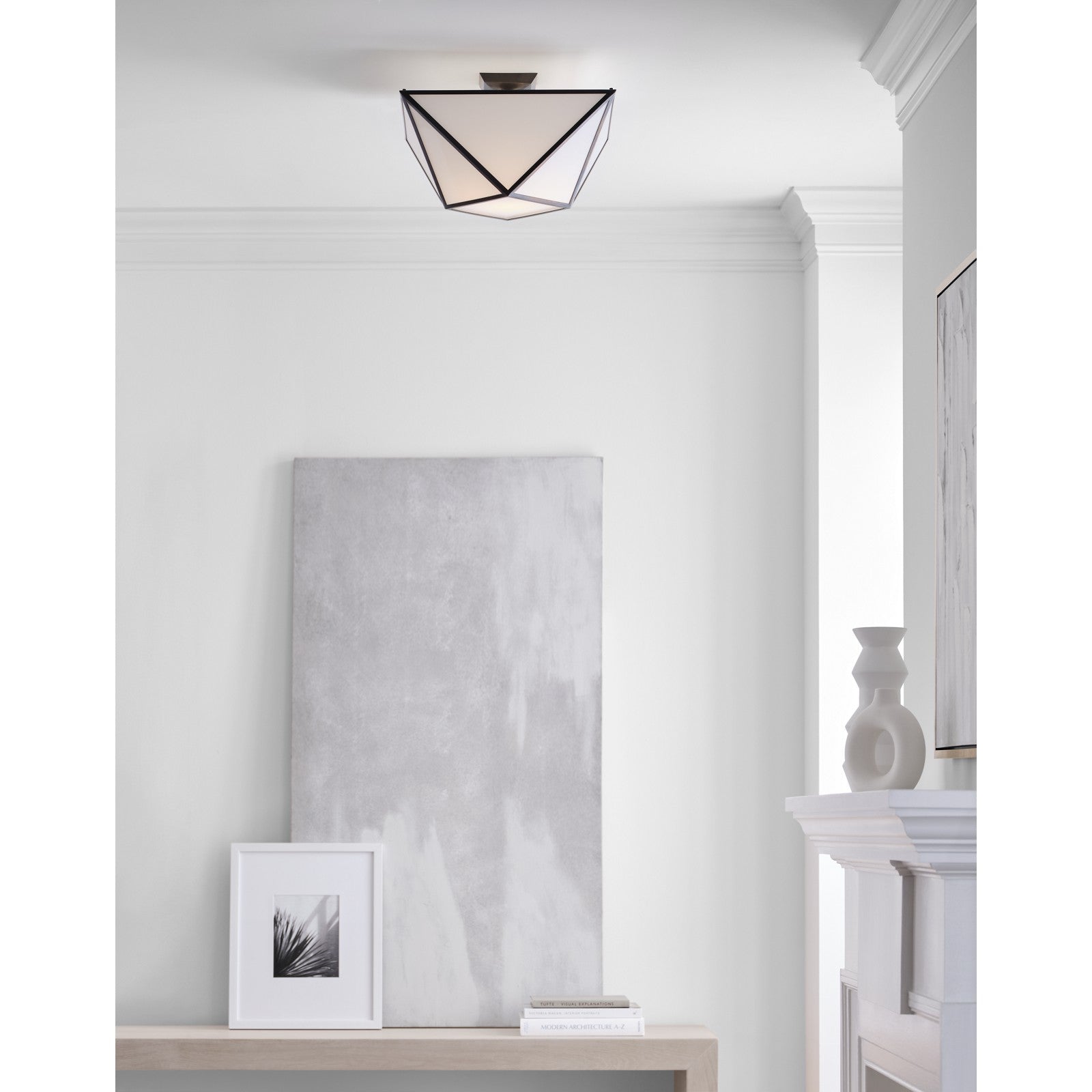 Lorino Large Semi-Flush Mount - Visual Comfort Ceiling Lights