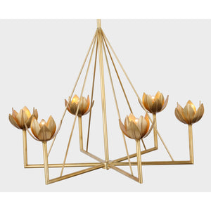 Alberto Large Single Tier Chandelier - Visual Comfort Ceiling Lights