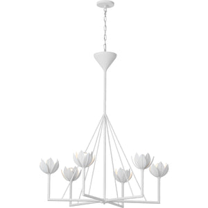 Alberto Large Single Tier Chandelier - Visual Comfort Ceiling Lights