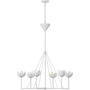 Alberto Large Single Tier Chandelier - Visual Comfort Ceiling Lights