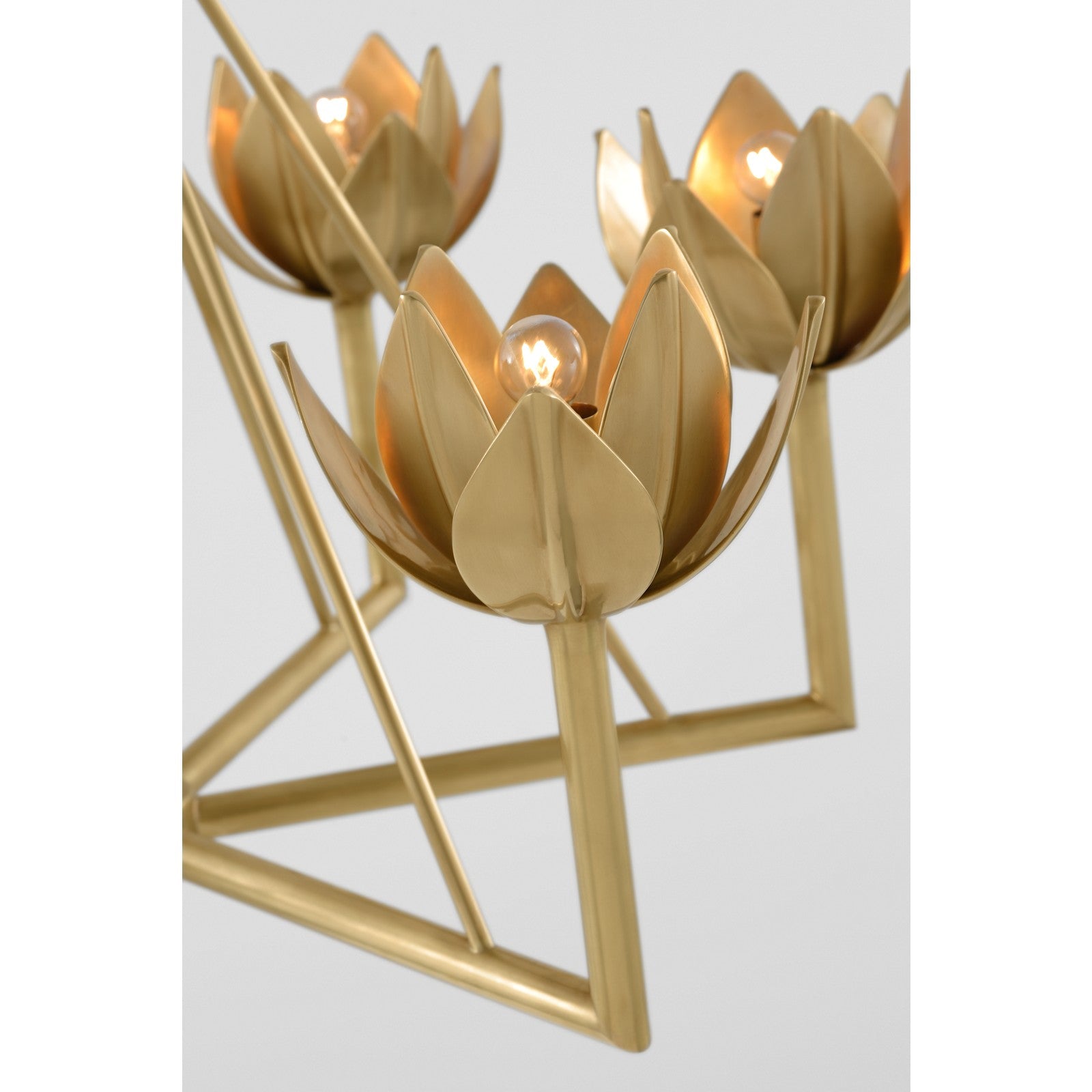 Alberto Small Low Ceiling Chandelier - Visual Comfort Ceiling Lights