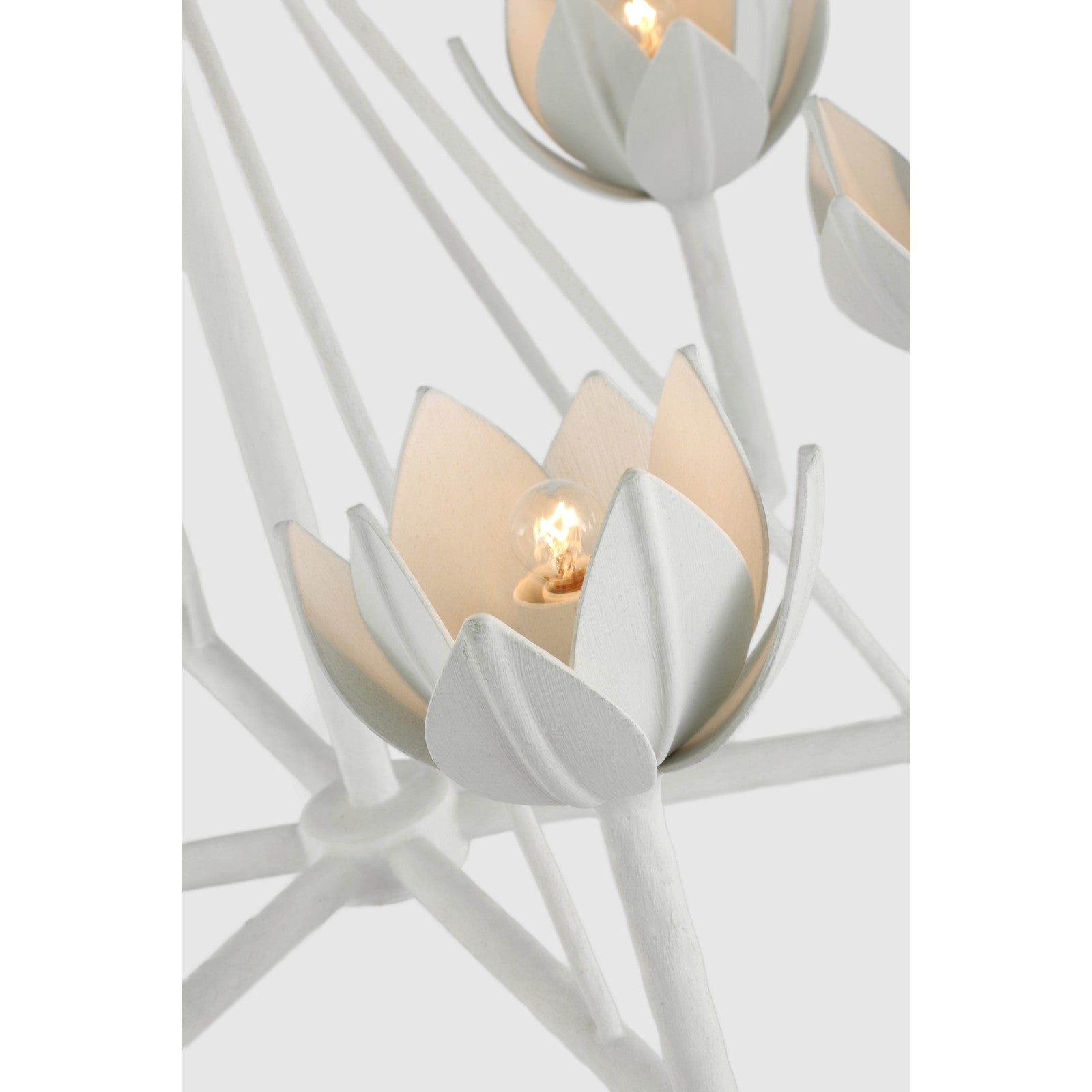 Alberto Small Low Ceiling Chandelier - Visual Comfort Ceiling Lights