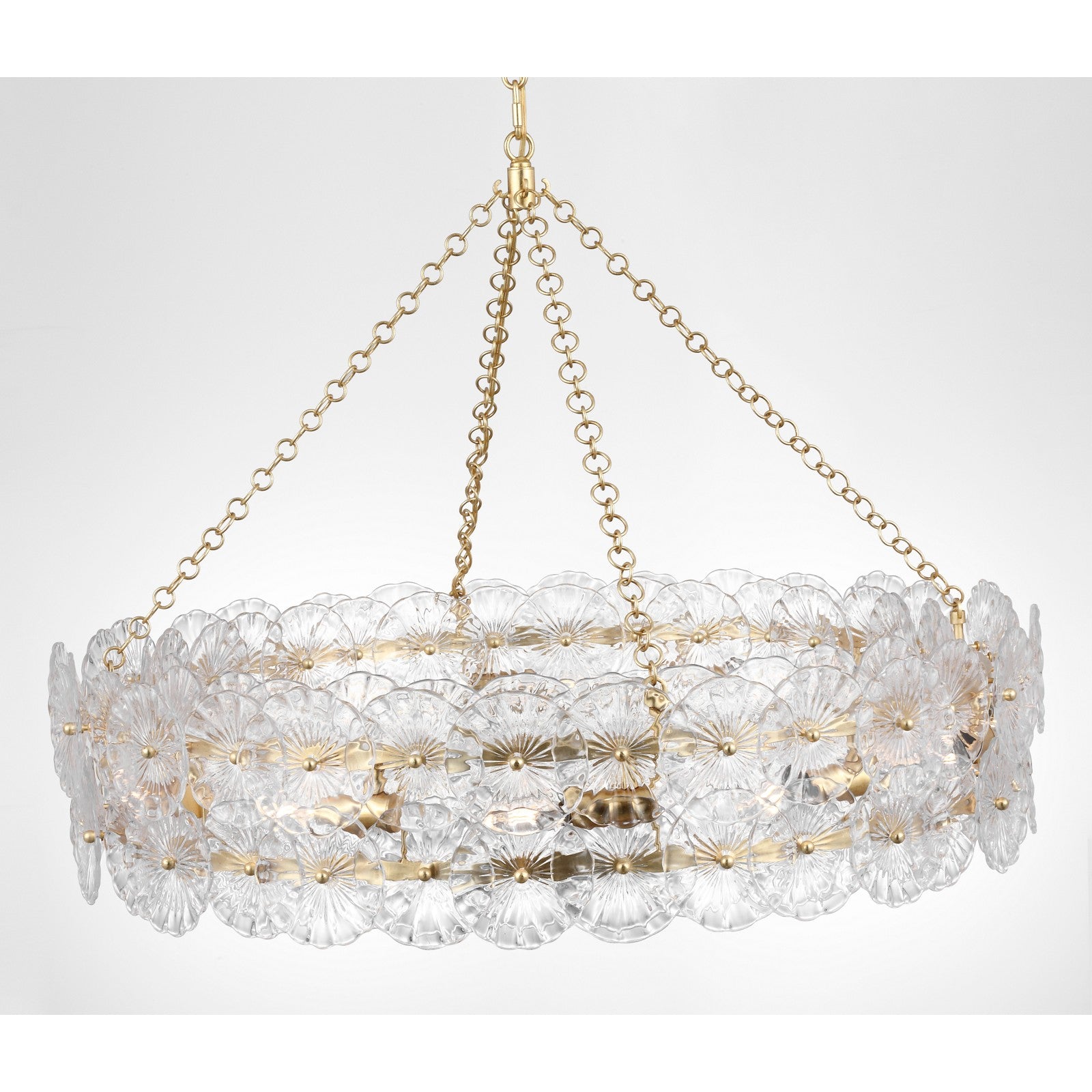 Gianna 36" Ring Chandelier - Visual Comfort Ceiling Lights