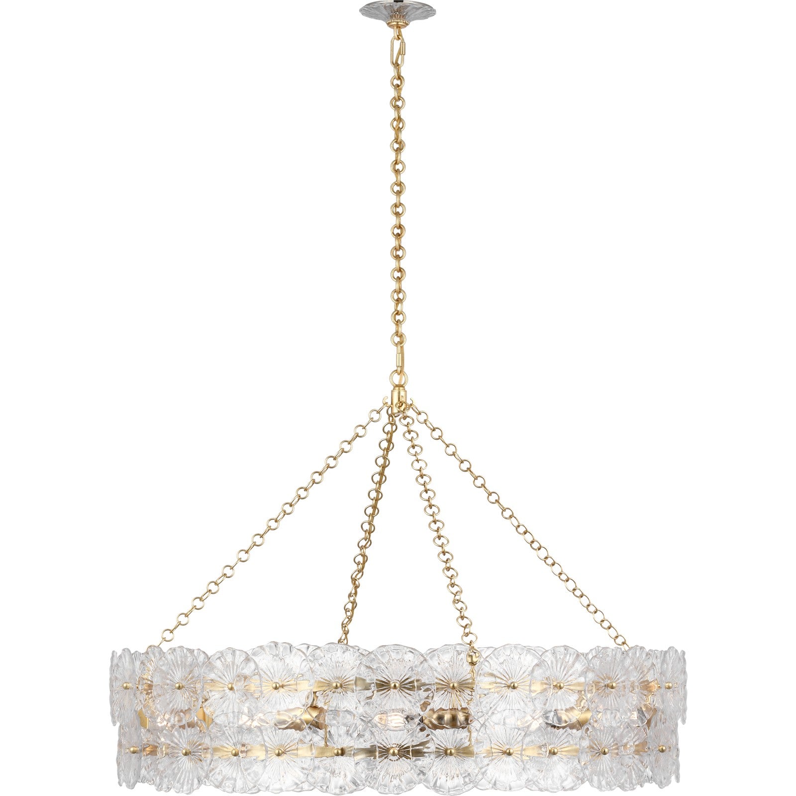 Gianna 36" Ring Chandelier - Visual Comfort Ceiling Lights