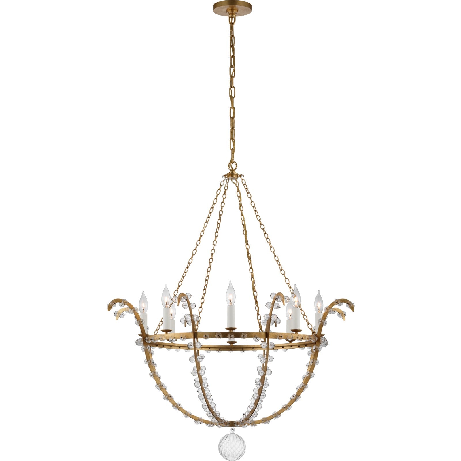 Alonzo Large Chandelier - Visual Comfort Ceiling Lights