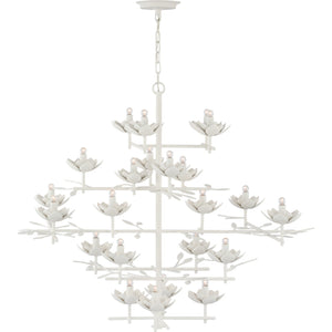 Clementine 48" Tiered Entry Chandelier - Visual Comfort Ceiling Lights