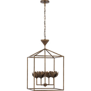 Alberto Medium Open Cage Lantern - Visual Comfort Ceiling Lights