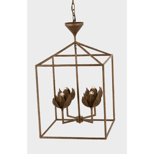 Alberto Medium Open Cage Lantern - Visual Comfort Ceiling Lights