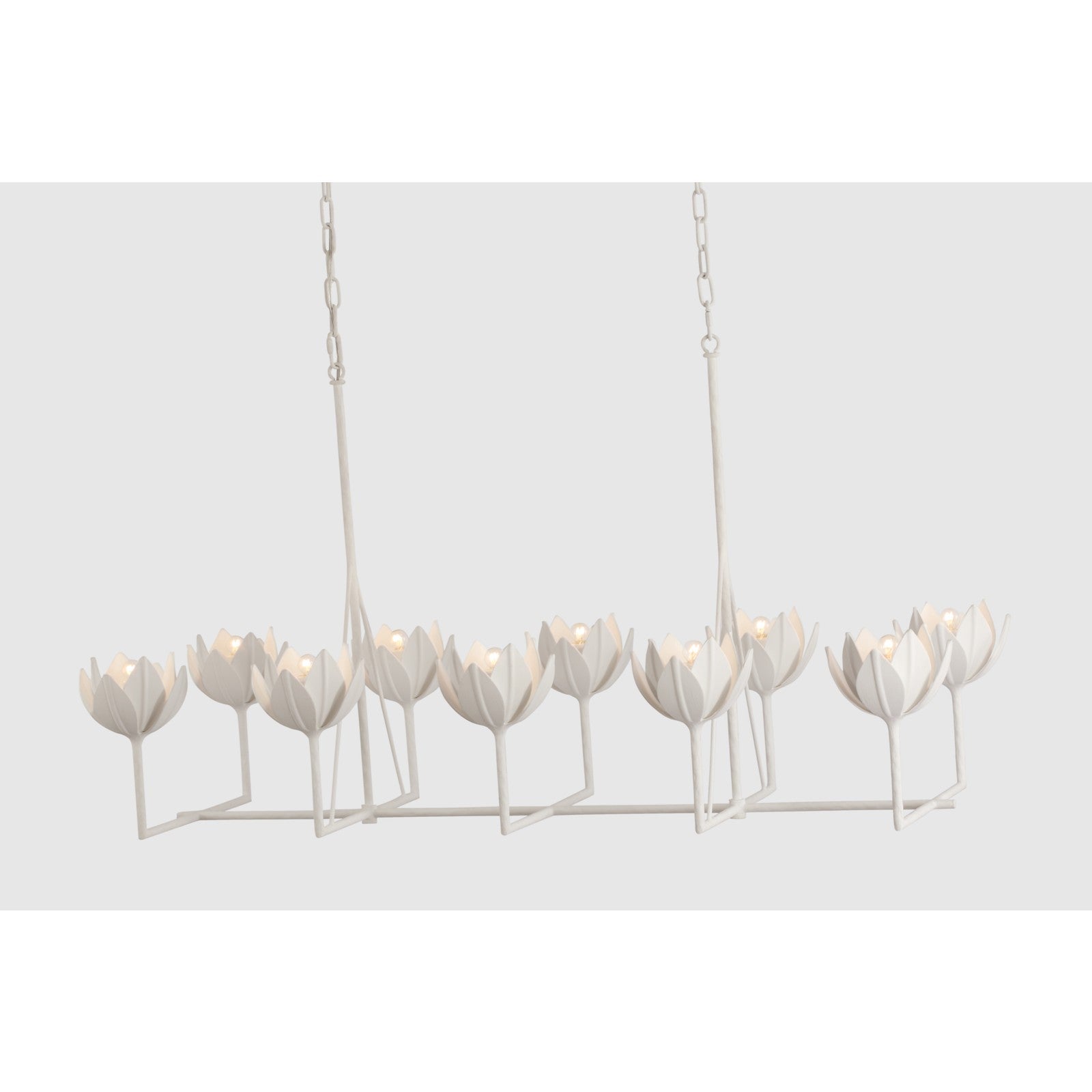 Alberto Large Linear Chandelier - Visual Comfort Ceiling Lights