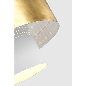 Chalmette 38" Layered Pendant - Visual Comfort Ceiling Lights
