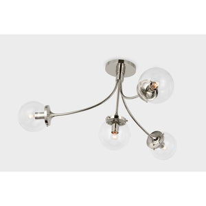 Prescott Large Semi-Flush Mount - Visual Comfort Ceiling Lights