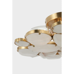 Lloyd Medium Round Flush Mount - Visual Comfort Ceiling Lights